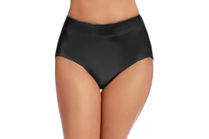 Wildarms Women’s Metallic Booty Shorts Shiny Rave Bottoms High Waisted Festival Dance Mardi Gras Shorts Hot Pants