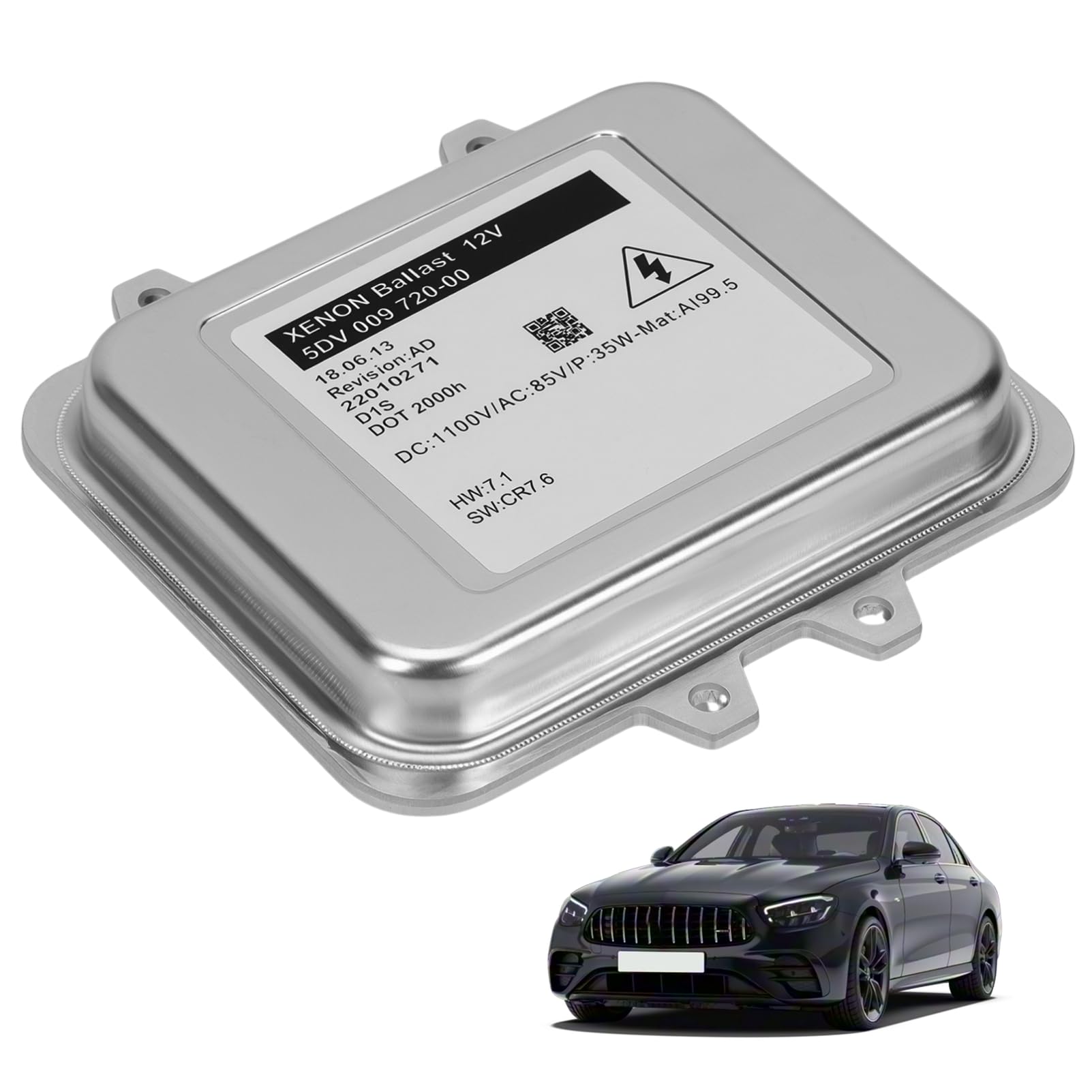 FanPaYY Xenon HID Headlight Ballast Control Unit 1232335 For Astra Insignia A 5DV00972000 AD-Version