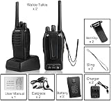BaoFeng Walkie Talkies 2 Pcs 16 Channel Long Range Rechargeable Intercom Set view 8