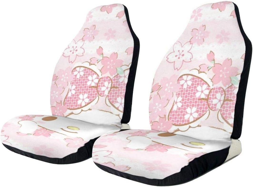 Amazon シートカバー カーシートカバー マイメロディ ウサギ 防塵 汚れ防止 バケットシート おしゃれ 軽自動車 普通車 Suv 前席適用 滑り止め ポケット付き汎用 車用 カー用品 シート保護 車 バイク 車 バイク