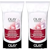 OLAY Regenerist Advanced Anti-Aging Micro-Exfoliating Cleansing Cloths 30 Each (Pack of 2)
