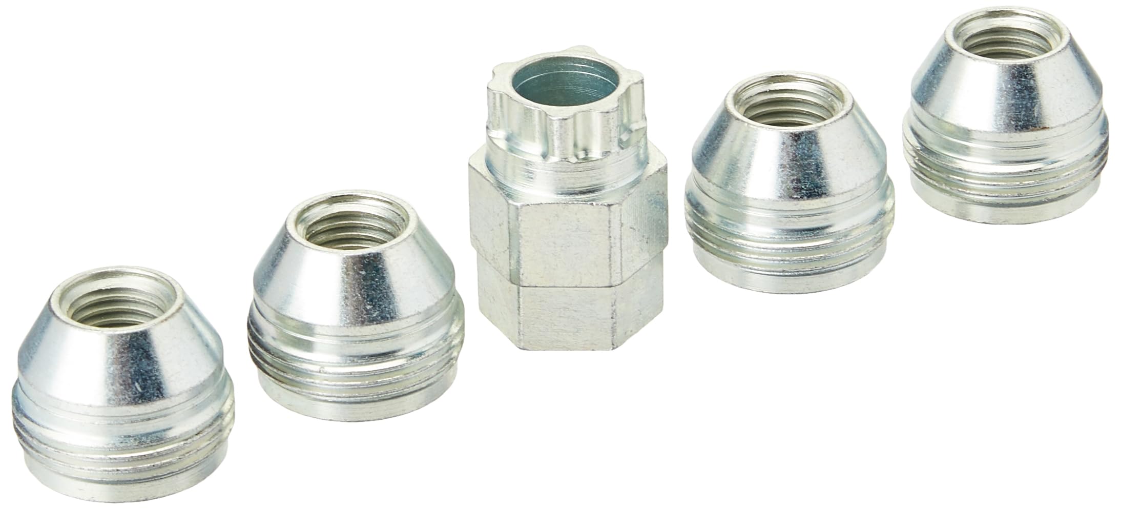 24012SU Wheel Lock Nuts SU under hub cap M12 x 1,5, cone seat, Overall length 19,7 mm, Hex size 19/2