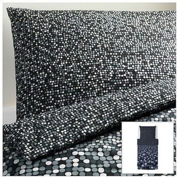 Ikea Smorboll Bettwascheset In Grau 2tlg 140x200cm Und 80x80cm