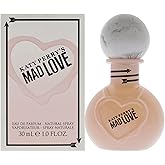 Katy Perry Mad Love, Eau de Parfum, 1 fl. oz., Women's Fragrance by Katy Perry with Floral, Fruity &amp; Feminine Scents Mixed with Warm &amp; Sexy Musk &amp; Wood. An Appealing &amp; Attractive Gift.