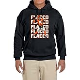 Black Cincinnati Joe Flacco Text Pic Hooded Sweatshirt