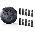 BALILA Conference Speaker and Microphone Wireless Mics, 360° Voice Pick up&AI Noise Reduction USB Speakerphone fits 10 Compatible with Leading Platforms for Large Call Meeting,Zoom,Home Office (CM300)