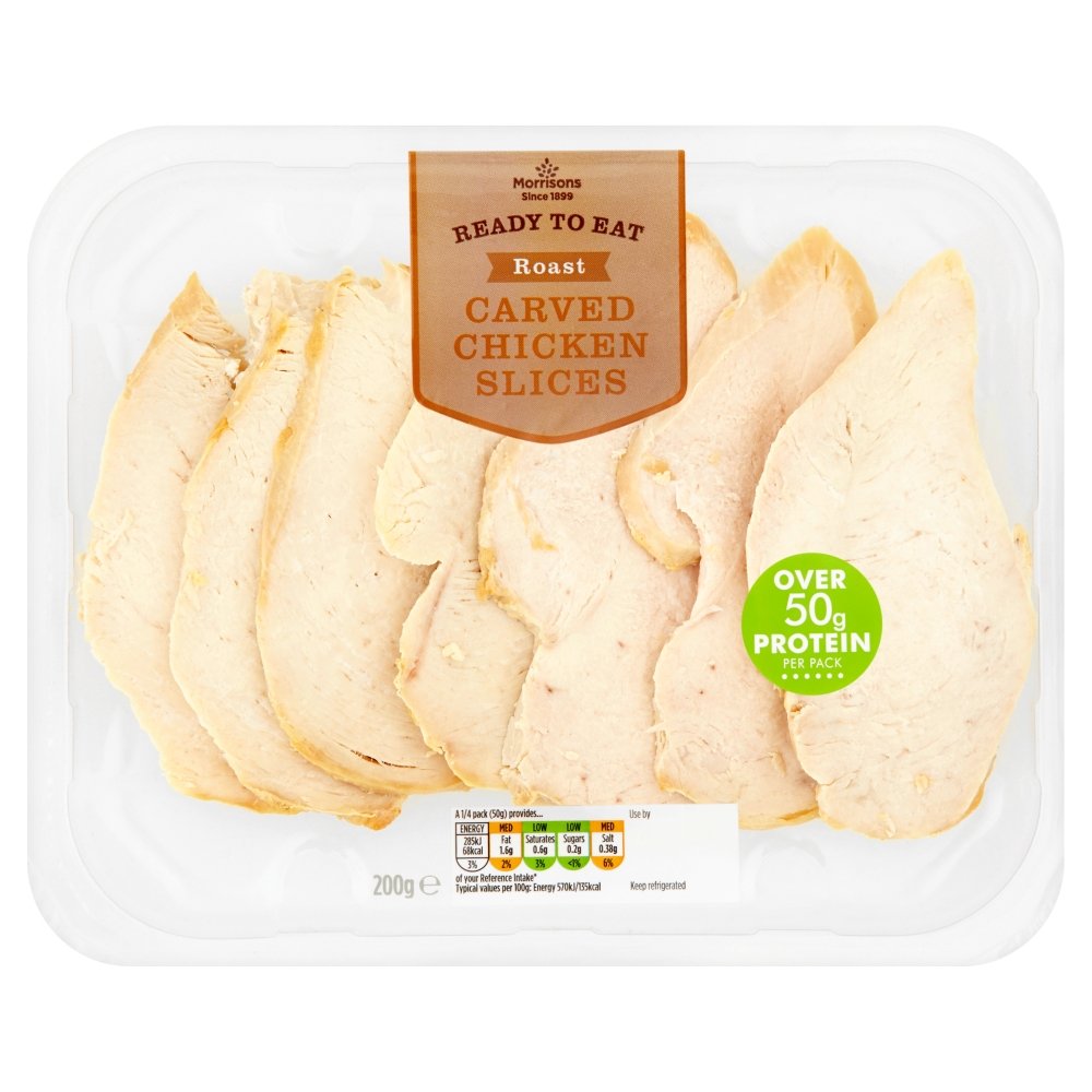 Morrisons Roast Chicken Slices, 200g Amazon.co.uk Grocery