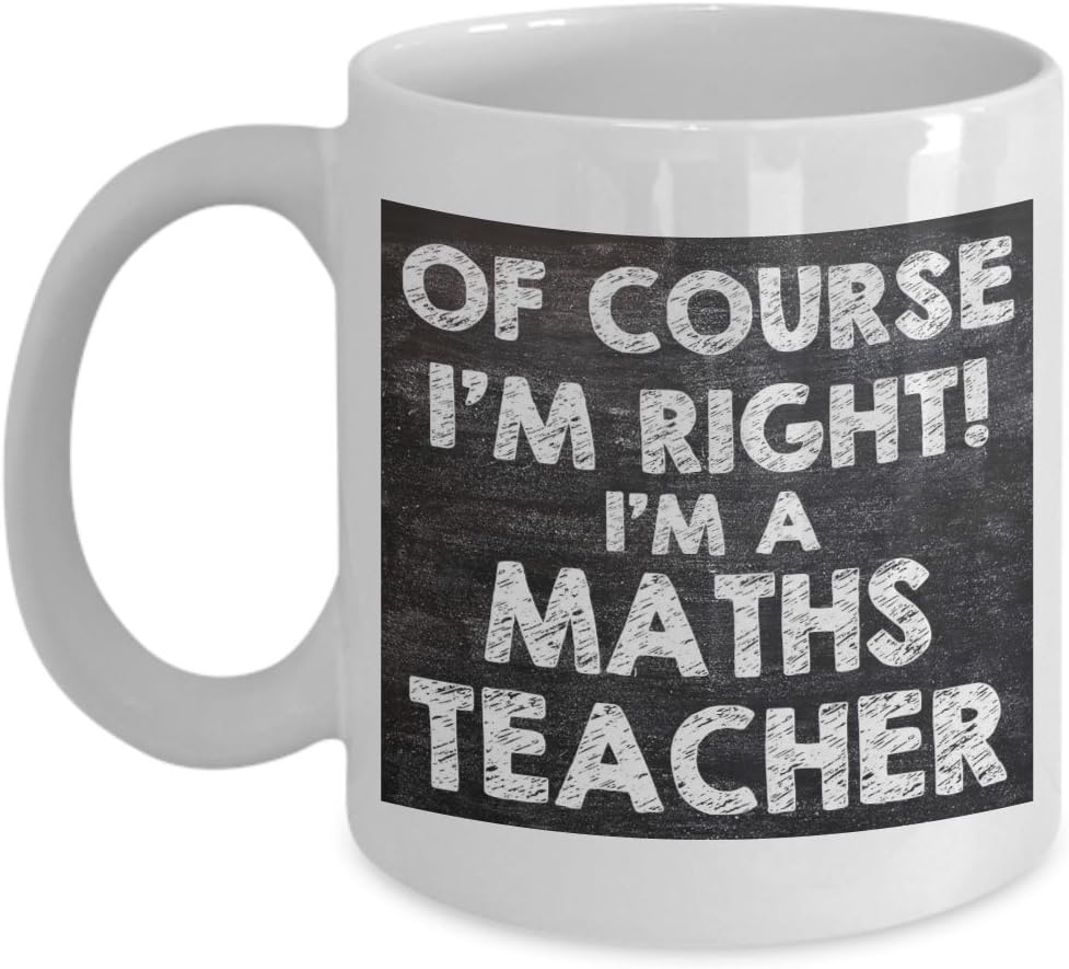 School Maths Teacher Novelty Gift Mug