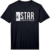 Mens The Flash TV Series S.T.A.R. Labs Logo Performance T-Shirt