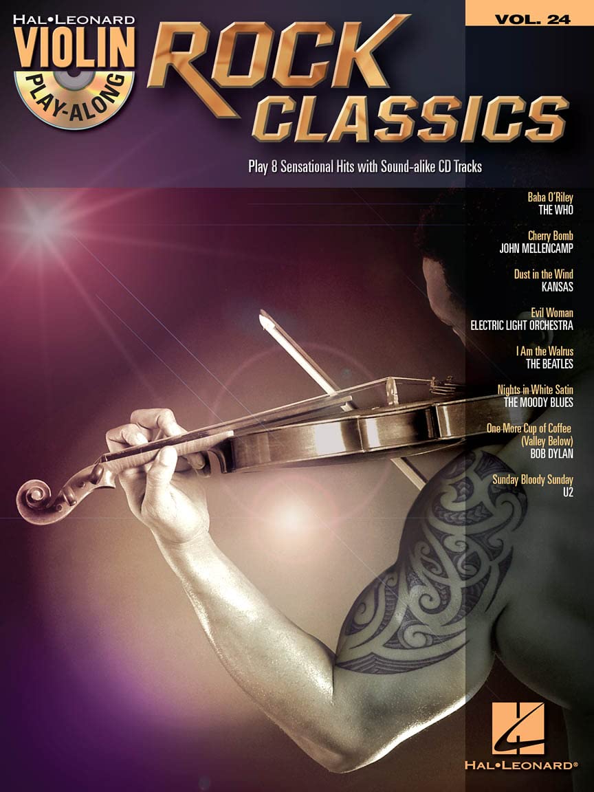 Violin Play-Along Volume 24: Rock Classics (Hal Leonard Violin Play Along)