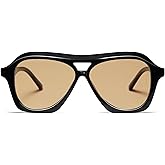 VANLINKER Retro 70s Square Aviator Sunglasses Womens Men Trendy Polarized Vintage Shades VL9768