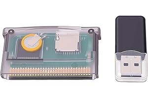 Zopsc GBA SD Cartridge for SP IDS NDS Game Console, Flash Cart Game Cartridge for GBA and SP Gaming Systems, Fat Format, Maxi