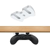 Mcbazel Under Desk Mount for Xbox Series X&amp;S/One X&amp;S/One/ 360, Switch 2/Pro Controller, Table Stand Holder Compatible with Xbox and Switch 2 Controller - White