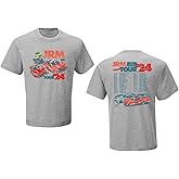 Jr Motorsports JRM #88 NASCAR 2024 Xfinity Series 2 Sided Race Schedule T-Shirt