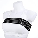 FdcLixuvol Breast Implant Stabilizer Band, Elastic Chest Compression Band Chest Support Strap Wrap Breast Augmentation Reduction Strap