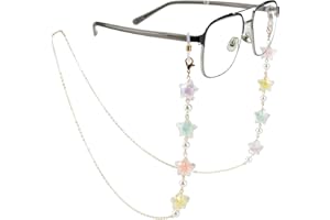 shionreiy Stylish Women's Glasses Chain - Eyeglass & Sunglasses Chains Holder for Around Neck, Eyewear Retainer Strap