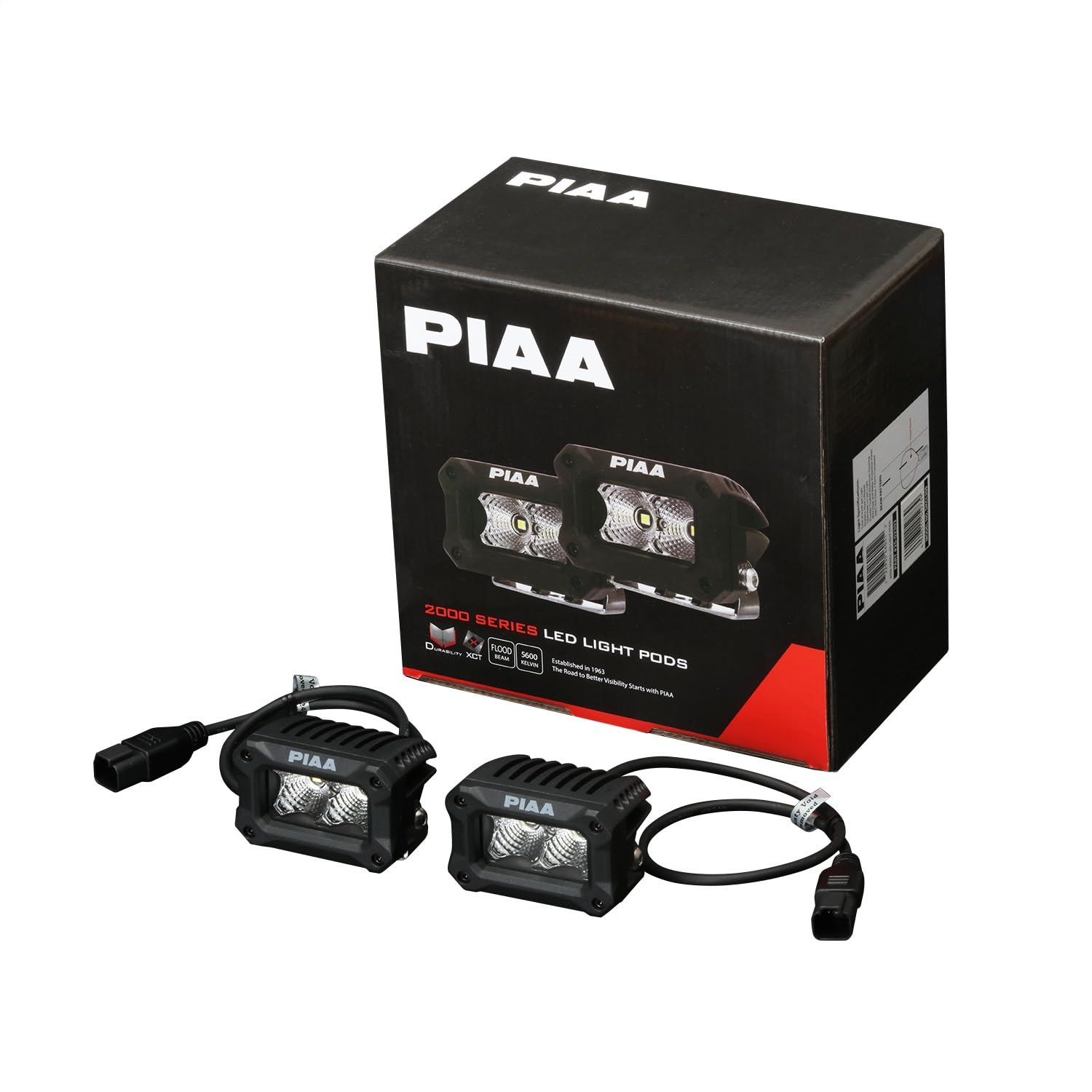 Piaa 25-02303 2000 Series LED White Flood
