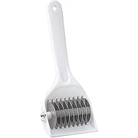 HIC’s Gourmet Rolling Fresh Herb and Multipurpose Kitchen Mincer, with 9-Stainless Steel Blades