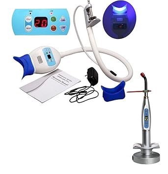 BONEW LED Teeth Whitening Light Bleaching Lamp Accelerator mit 5W kabellosen Licht Licht Silber