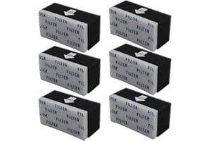 6pcs Foam Filter Assembly, Compatible With Hoover Impulse Cordless Vacuum Cleaner BH53020, Spare Parts Replacement Accessorie