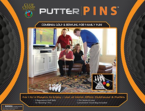 Club Champ Golfer Putter Pins