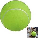 Tinksky 9.5inch Giant Tennis Ball for Large Pet Dog Toys Outdoor Sports Beach