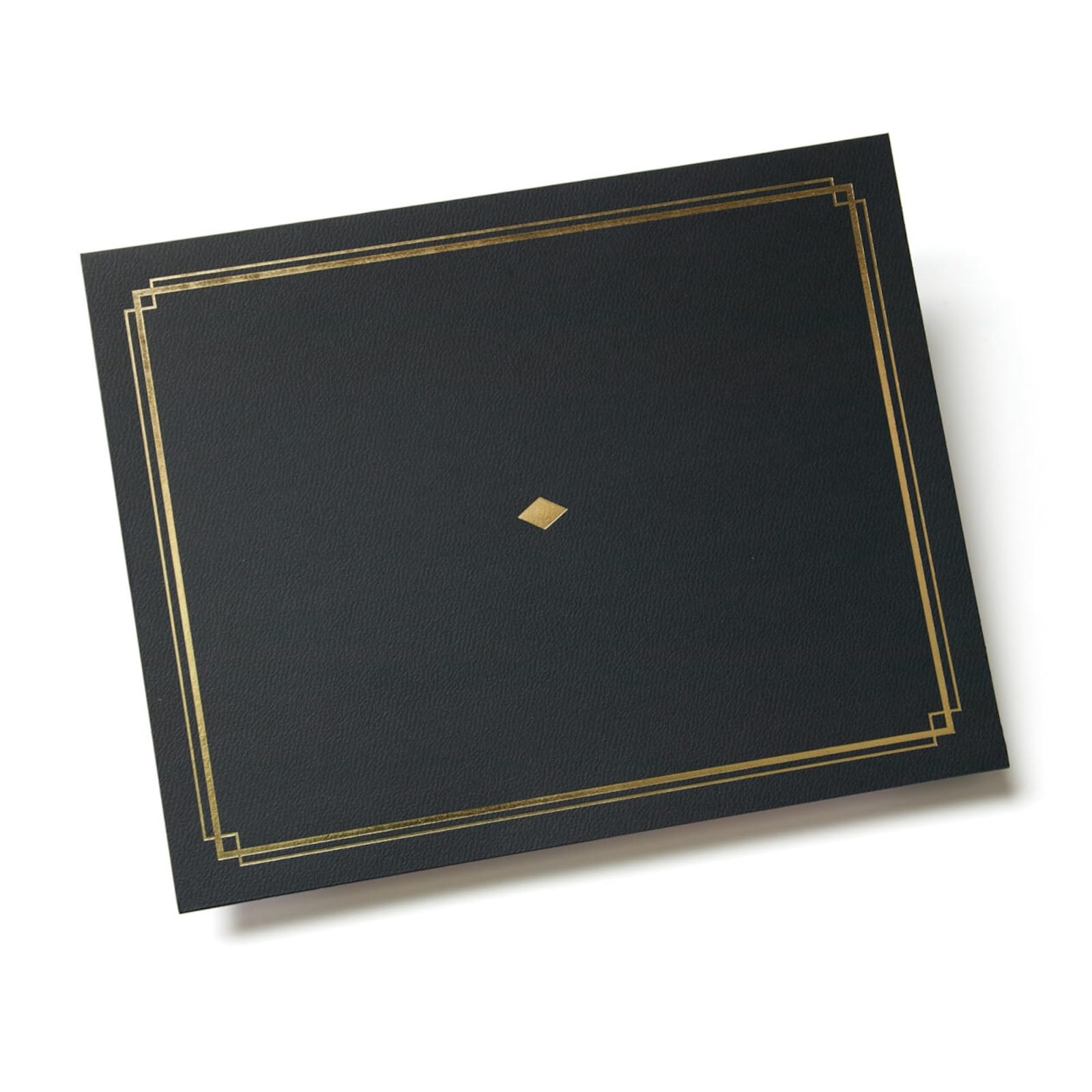 Gartner Studios Certificate Kit, Includes 6 8.5" x 11" Black with Gold Detail Certificate Holders — image 1