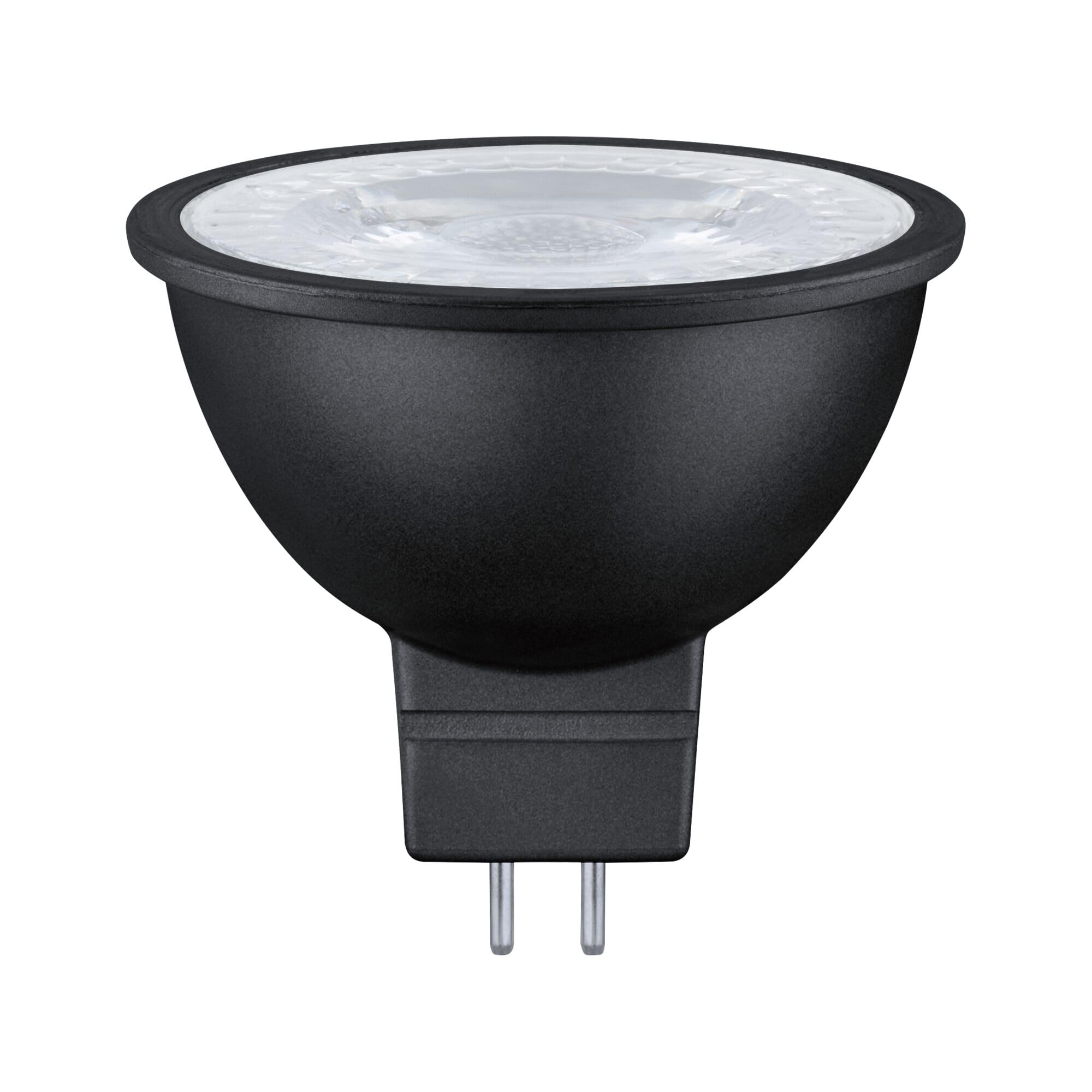 Paulmann 29106 Standard 12V 3-Step-Dim LED Reflector GU5.3 445lm 6W 4000K dimmable Black matt lamp