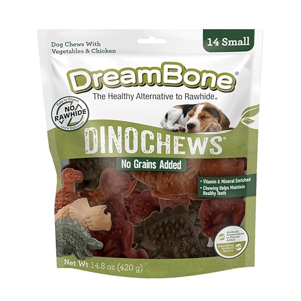 DREAMBONE NOVELTY SHAPED CHEWS, TREAT YOUR DOG TO A CHEW MADE WITH REAL MEAT AND VEGETABLES