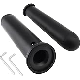 Tobefore 1 Inch to 2 Inch Weight Plate Adapter, Olympic Adapter Sleeve for Standard Barbell, Heavy-Duty PP Material, 7.8 in Length, with Hex Wrenches &amp; Bolts, Suitable for Home Gym