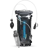 Aquamira 3L Pressurized Reservoir, Water Filtration Reservoir, 100 oz. Capacity