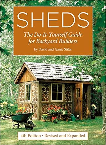 Sheds The Do It Yourself Guide For Backyard Builders David