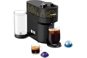 Nespresso Vertuo Pop+ Coffee and Espresso Maker by De'Longhi, Samra Origins by The Weeknd Vertuo Buna Yellow