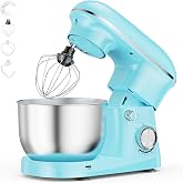 OLIXIS 4.2 Qt Stand Mixer, 10-Speed Tilt-Head Electric Mixer for Baking | Include Dough Hook, Whisk, Flat Beater & Splash Lid