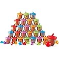 Learning Resources Alphabet Acorns Activity Set, Develops Letter Recognition, Educational Toys for Toddlers, Homeschool, Visu