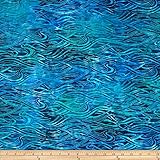 Artisan Batiks Totally Tropical Water Regatta Fabric By The Yard