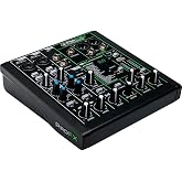 Mackie ProFX6v3 6-Channel Professional Analog Mixer with USB | Onyx Mic Preamps and GigFX Effects Engine