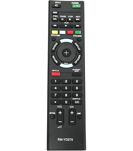 SONY テレビチューナー Amazon.com: RM-YD075 Replaced Remote fit for Sony TV KDL-40EX640