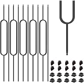 1/2" Wrought Iron Oval Balusters - Hollow Square Balusters-10p | wrought iron balusters for staircase/suitable for indoor staircase//with baluster shoes/stair spindles/stair remodel