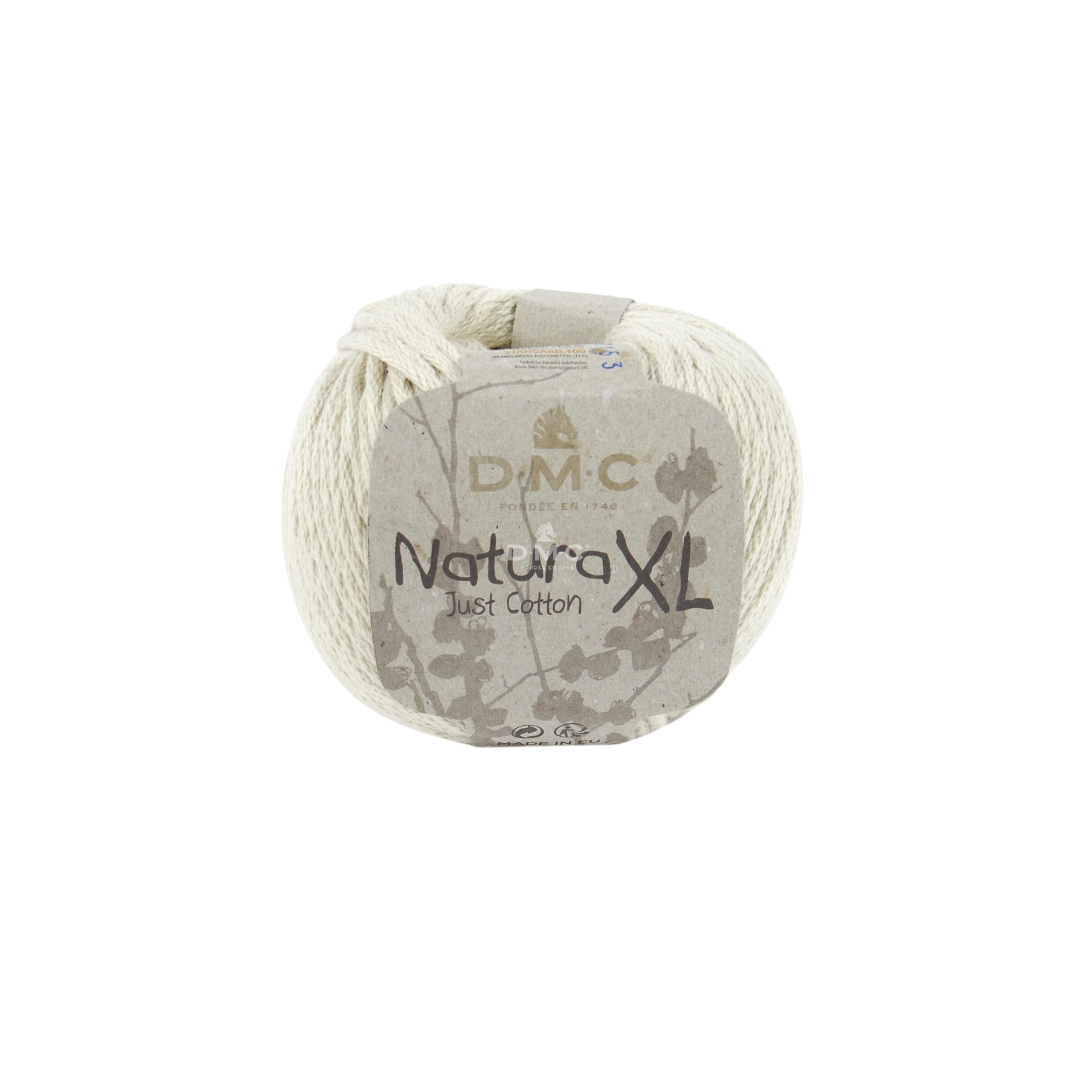 DMC - Natura Just Cotton XL, 100% Cotton - Ideal for Knitting and Crocheting | 100 g, 75 m, 23 Colours โ image 1