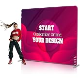 Custom Tension Fabric Display Backdrop Trade Show Booth Background | Double Sided Print 7.5x7.5 FT Step and Repeat Banner Stand for Weddings, Events &amp; Trade Show Booth