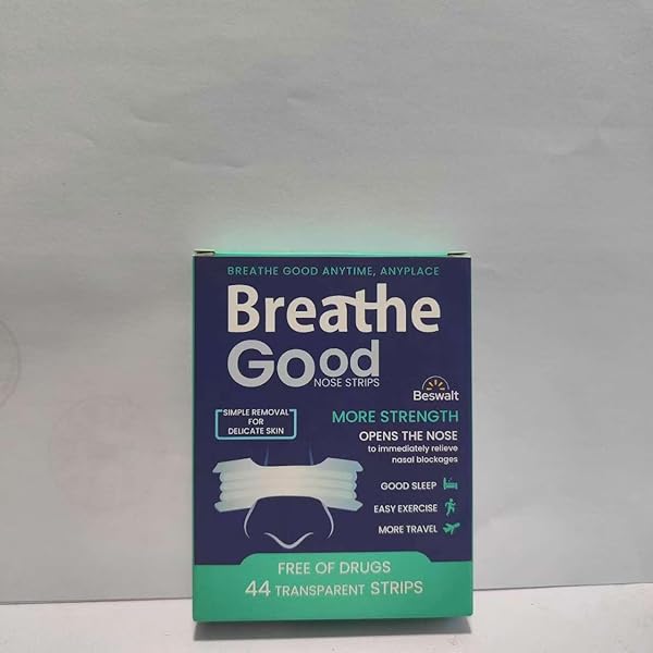 44 STRONG NASAL STRIPS – CLEAR EXTRA STRENGTH NOSE STOP SOLUTION UNISEX SENSITIVE SKIN BETTER BREATHE SLEEPING AID RIGHT LEFT PASSAGE INFLOW RITE (44 COUNT)