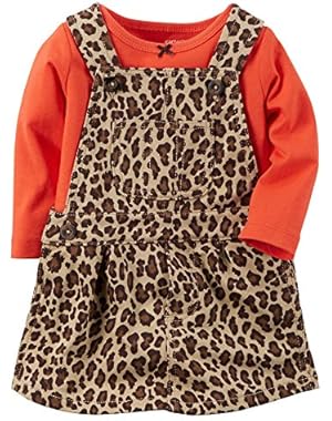 Baby Girls' Bodysuit and Jumper Set