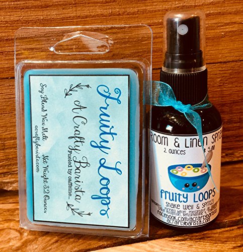 Fruity Loops Home Fragrance Set, Room Spray and Wax Melt