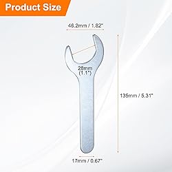 HARFINGTON 10pcs Small Wrench Open End Wrench