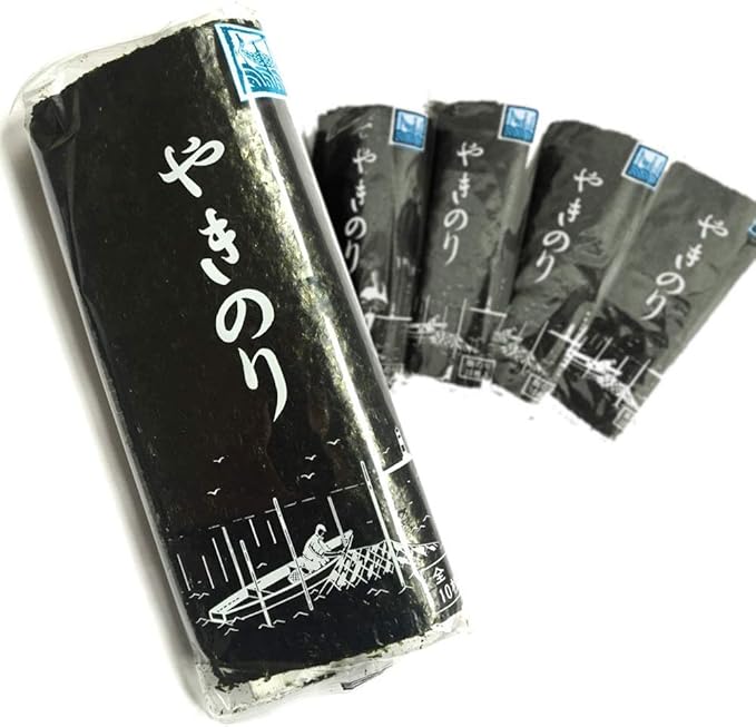Amazon 田庄 高級寿司屋で使用されている 最高級 やきのり 焼き海苔 １０枚入り １０パック ランク１ 並行輸入品 田庄 味付けのり 通販