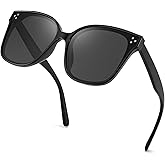 FEISEDY Oversized Polarized Sunglasses - UV400 Protection, Square Fashion Sun Glasses for Outdoor & Daily B2600