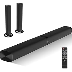 Assistrust Sound Bar, 60W Sound Bars for TV, 5.0