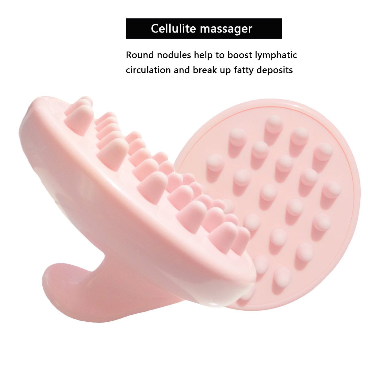 Hair Scalp Massager Shampoo Brush Head massager(2-Piece Kit) Cellulite Massager Silicone Scrubber