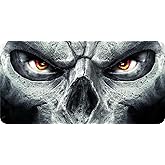 Skull Eyes Photo License Plate